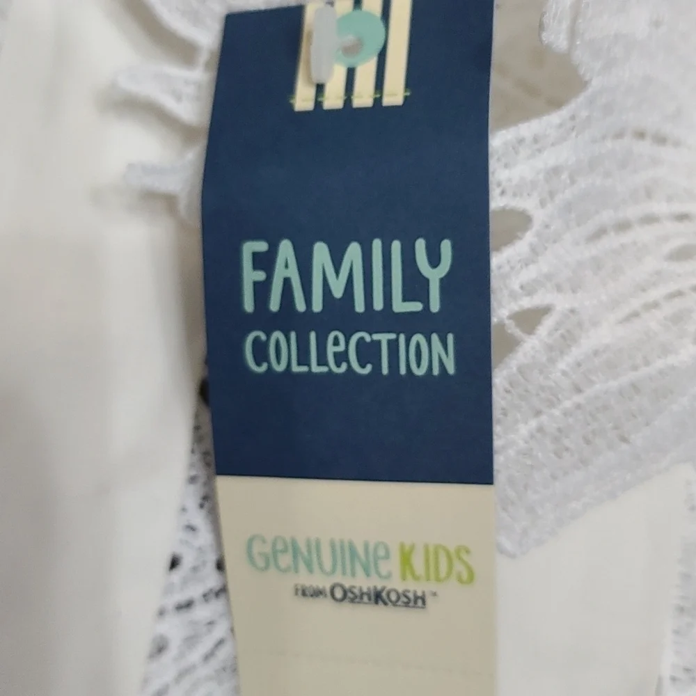NWTFamily Collection Genuine Kids OshKosh Toddler Girls Kimono Jacket CoverUp 2T
